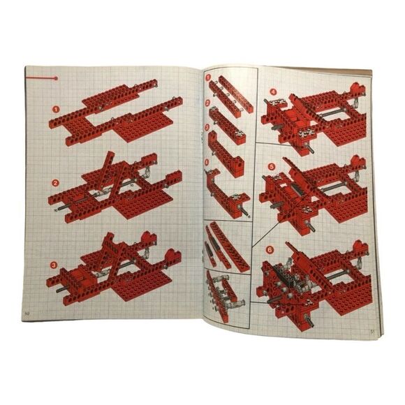 LEGO Vintage 1980 Expert Builder Series 8888 Instruction Book Excellent Rare - Picture 2 of 9